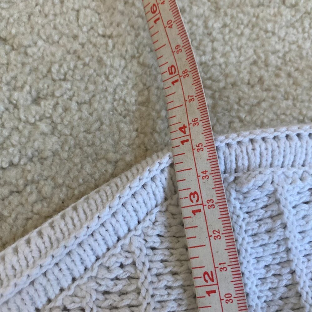 MARLED high quality, not see-through, white knit cami, XS - Picture 7 of 10